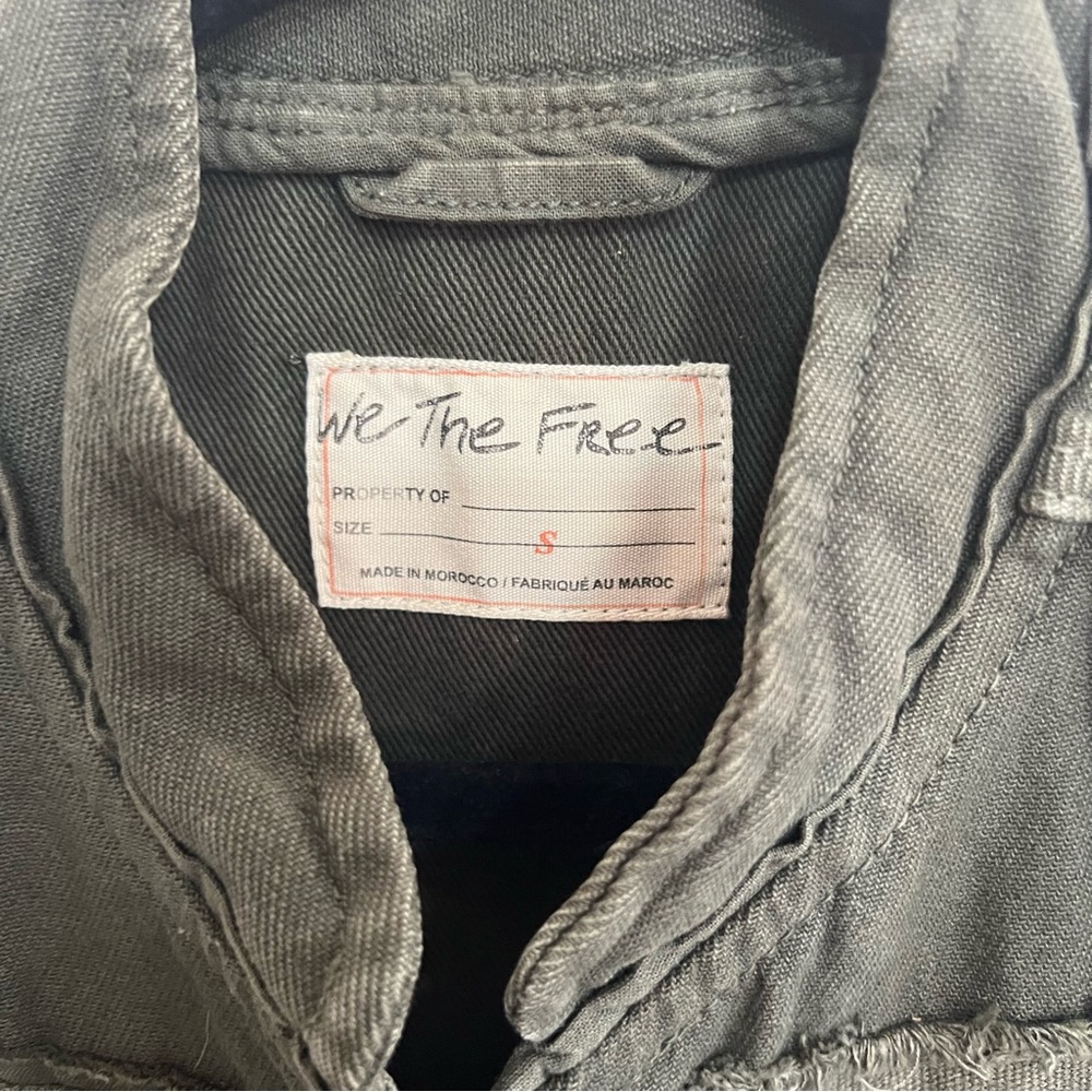 We the Free Charlie Military Style Denim Vest - Picture 7 of 13
